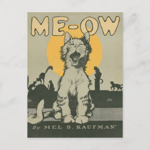 Carte Postale Me-ow