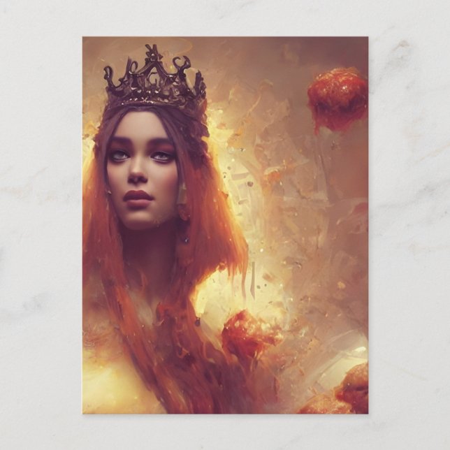 Carte Postale Meatball Foodfight Queen (Devant)