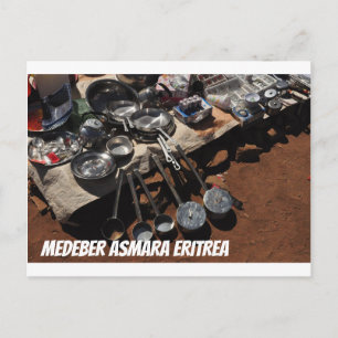 Carte postale Medeber Asmara Érythrée