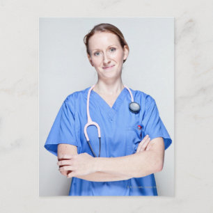 Carte Postale Médecin féminin 2