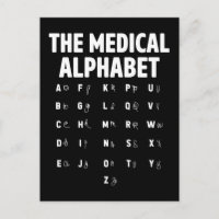Médecins Alphabet Médicale Funny Nurse Life