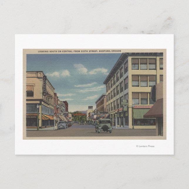 Carte Postale Medford (Oregon) (Devant)