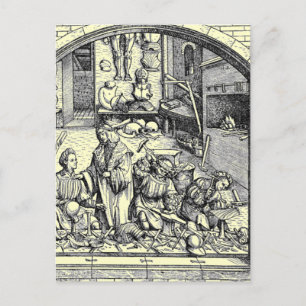 Carte postale médiévale