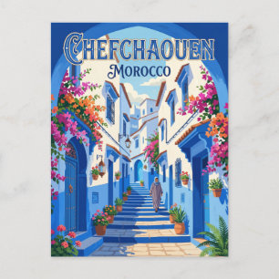 Carte Postale Médina de Chefchaouen Maroc