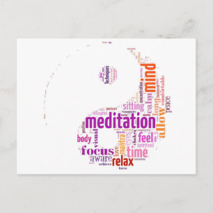 Carte Postale Méditation