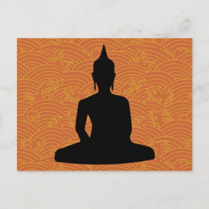 Carte Postale Méditer Bouddha