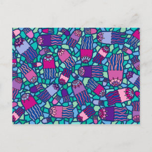 Carte Postale Méduse