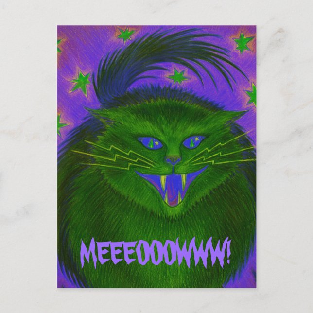 Carte postale "MEEEOOOWWW!" (Devant)