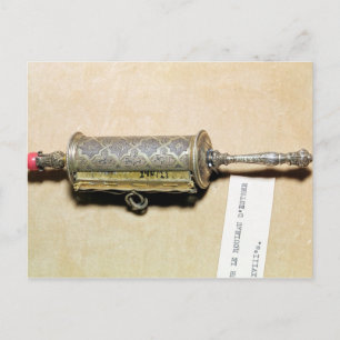 Carte Postale Megillah coque, d'Alsace