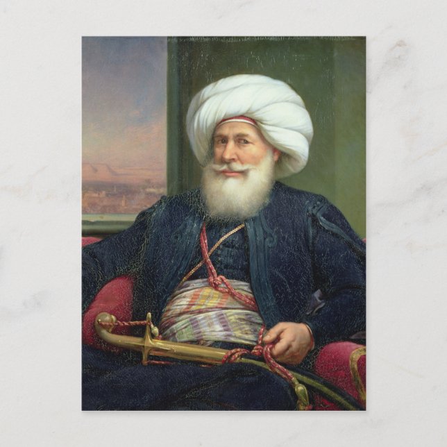Carte Postale Mehemet Ali, 1840 (Devant)
