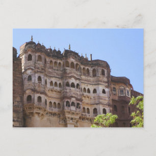 Carte Postale Meherangarh, le Fort Majestueux, Jodhpur,