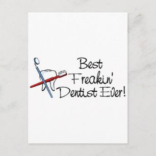 Carte Postale Meilleur Dentiste Freakin