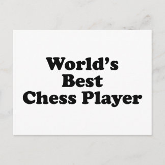 Carte Postale Meilleur joueur d'échecs du monde
