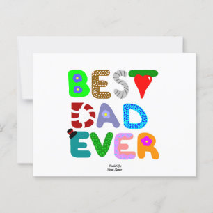 Carte postale Meilleur papa