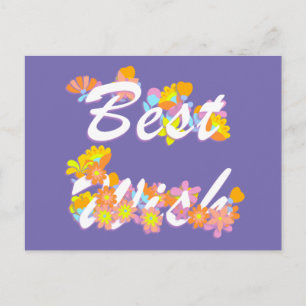 Carte Postale Meilleur souhait