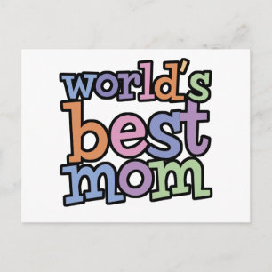 Carte Postale Meilleur T-Shirts & Cadeaux Maman