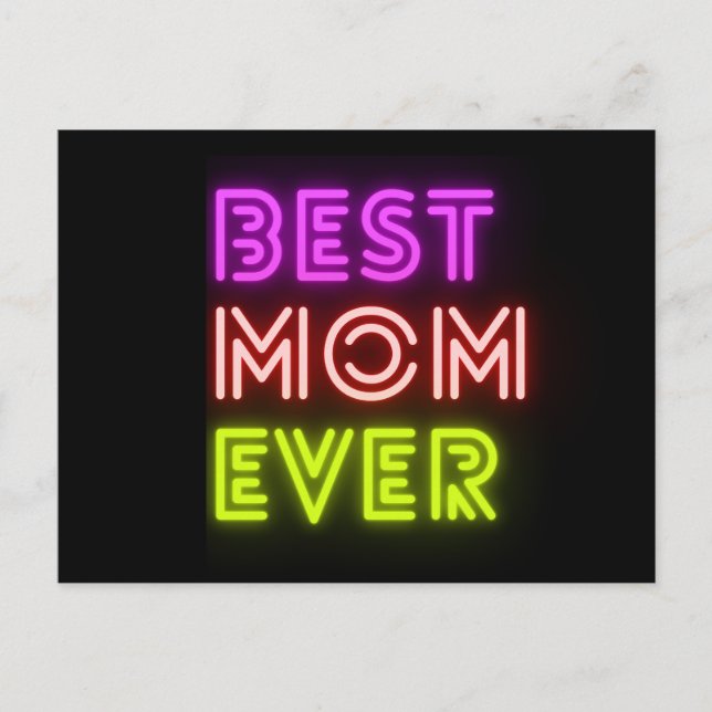 Carte Postale Meilleure maman (Devant)