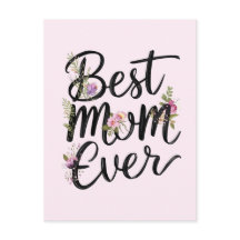 Meilleure maman jamais création florale 