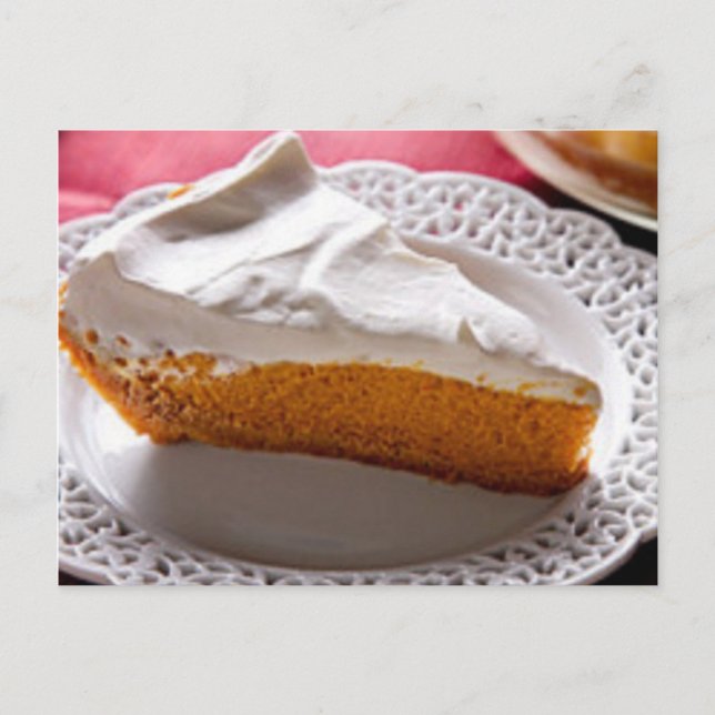 Carte Postale Meilleure recette de tarte à chiffon Citrouille ja (Devant)