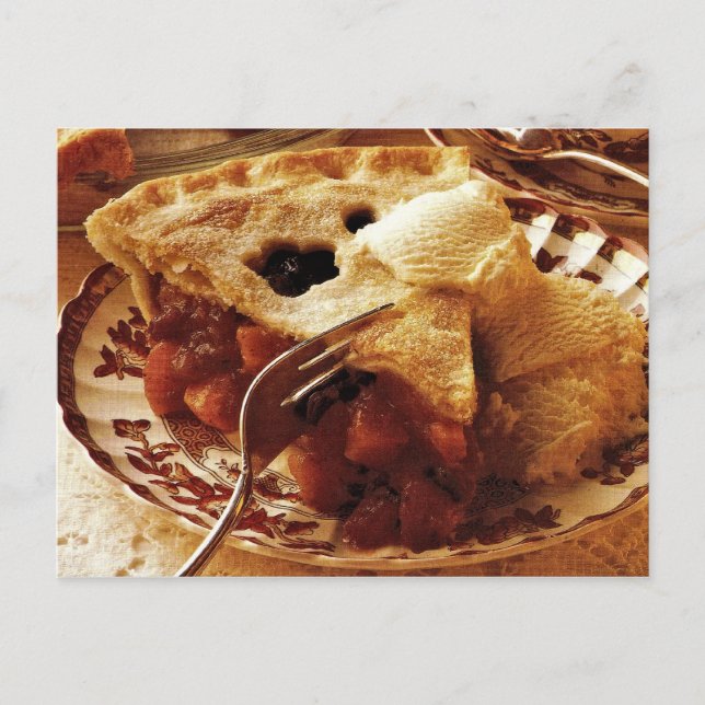 Carte Postale Meilleure Recette de tarte de mincemeat (Devant)