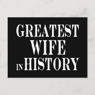 Carte Postale Meilleures femmes : Meilleure femme dans l'histoir