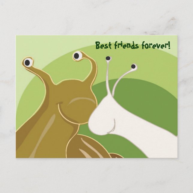 Carte Postale Meilleurs amis pour toujours (Devant)