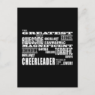 Carte Postale Meilleurs Cheerleaders : Plus grand Pom-pom girl