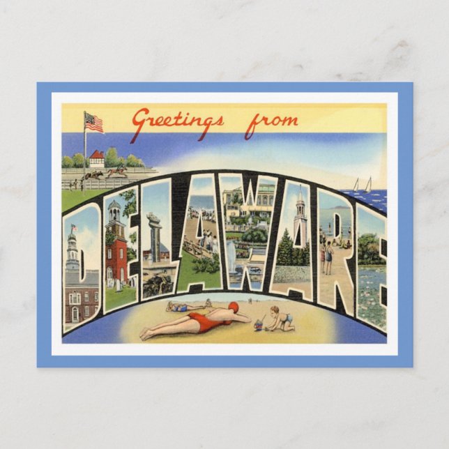 Carte Postale Meilleurs Voeux De La Part Des États-Unis (Devant)