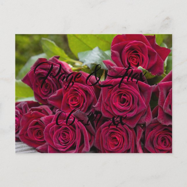 Carte Postale Meilleurs voeux Nouvelles mauvaises herbes Mariage (Devant)