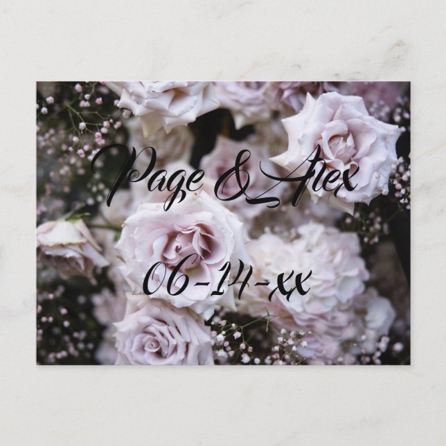 Carte Postale Meilleurs voeux Nouvelles mauvaises herbes Mariage (Devant)