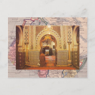 Carte Postale Meknès, mosquée, Maroc