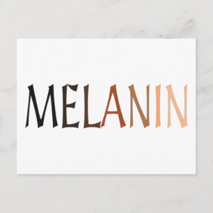 Carte Postale MELANIN Nuances de noir