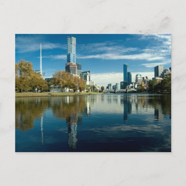 Carte Postale Melboure Skyline (Devant)