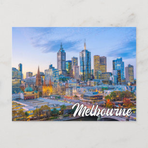 Carte Postale Melbourne, Australie