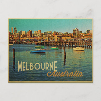 Carte Postale Melbourne Australie