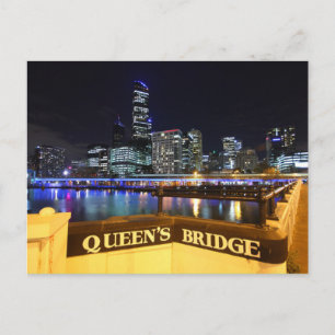 Carte Postale Melbourne CBD Queens Bridge