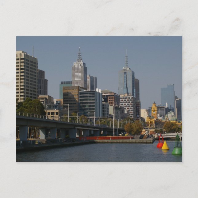 Carte Postale Melbourne, Victoria, Australie (Devant)