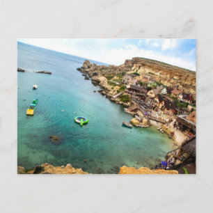 Carte Postale Mellieha, Malte