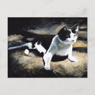 Carte Postale Melvin the Cat Fine Art