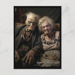 Carte Postale Mémé et Papi Claxson