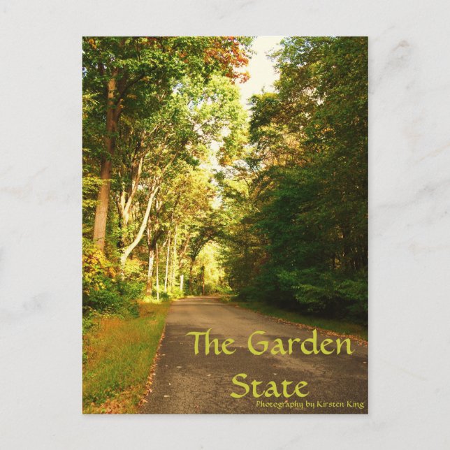 Carte Postale mémoire 1 125, The Garden State, Photographie par  (Devant)