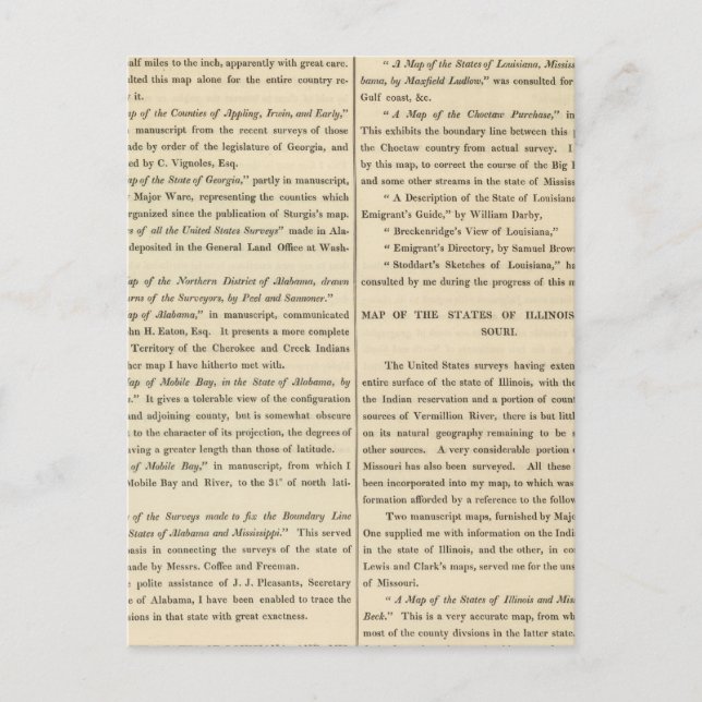 Carte Postale Mémoires géographiques suite (Devant)