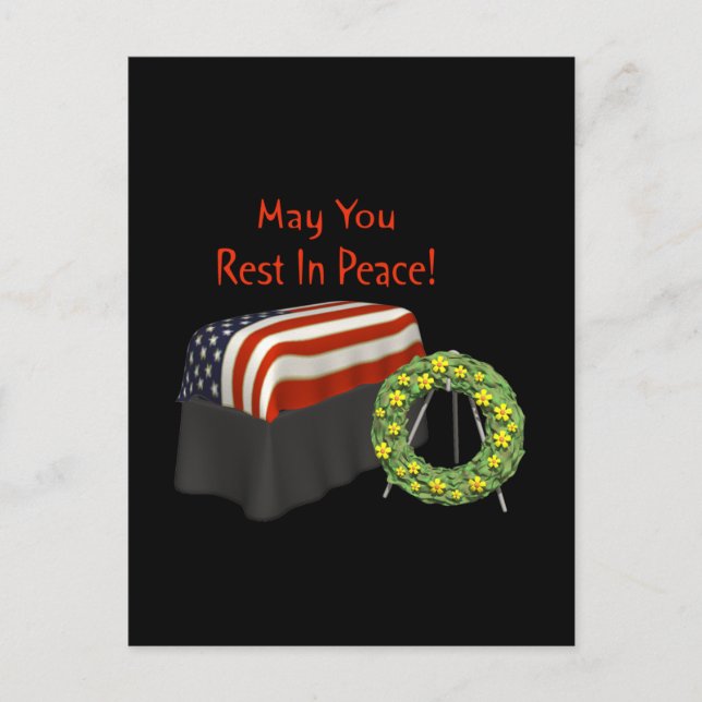 Carte Postale Mémorial (Devant)