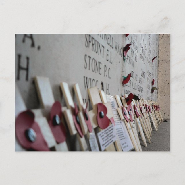 Carte Postale Mémorial de la Guerre de Menin Gate Ypres (Devant)