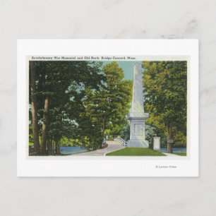 Carte Postale Mémorial de la guerre révolutionnaire, pont Old No