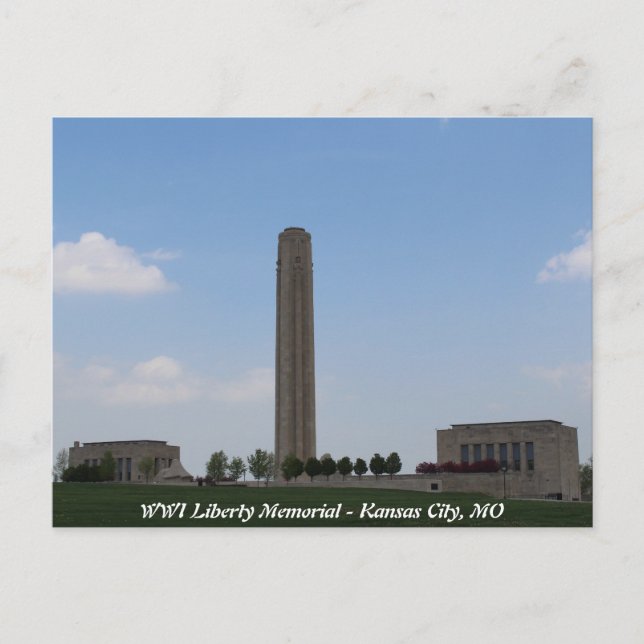 Carte Postale Mémorial de la Liberté de la Première Guerre mondi (Devant)