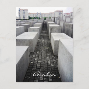 Carte Postale Mémorial de l'Holocauste à Berlin