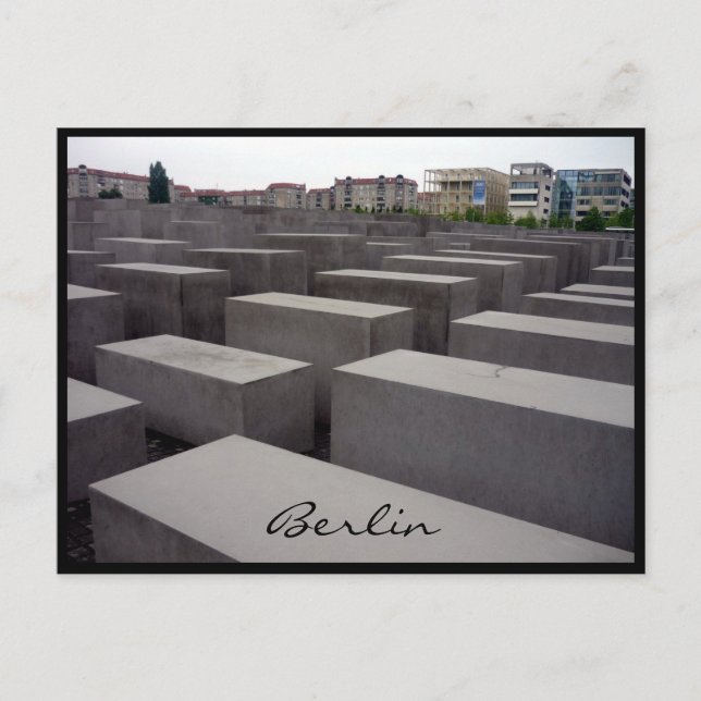 Carte Postale mémorial de l'holocauste europe (Devant)