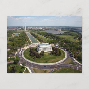 Carte Postale Mémorial de Lincoln