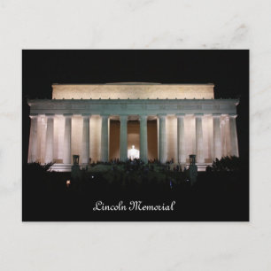 Carte Postale Mémorial de Lincoln